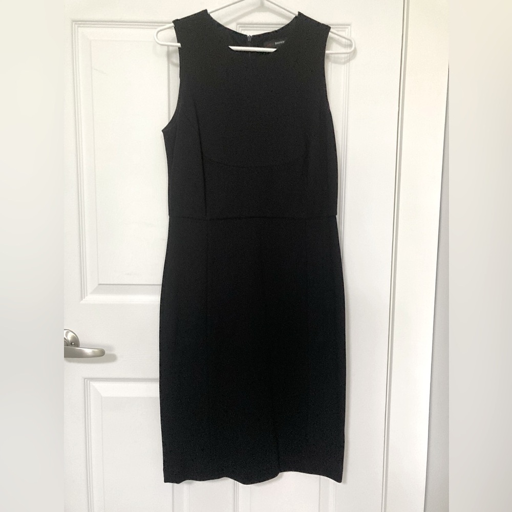 JEANNE BEKER BLACK DRESS - Size 4